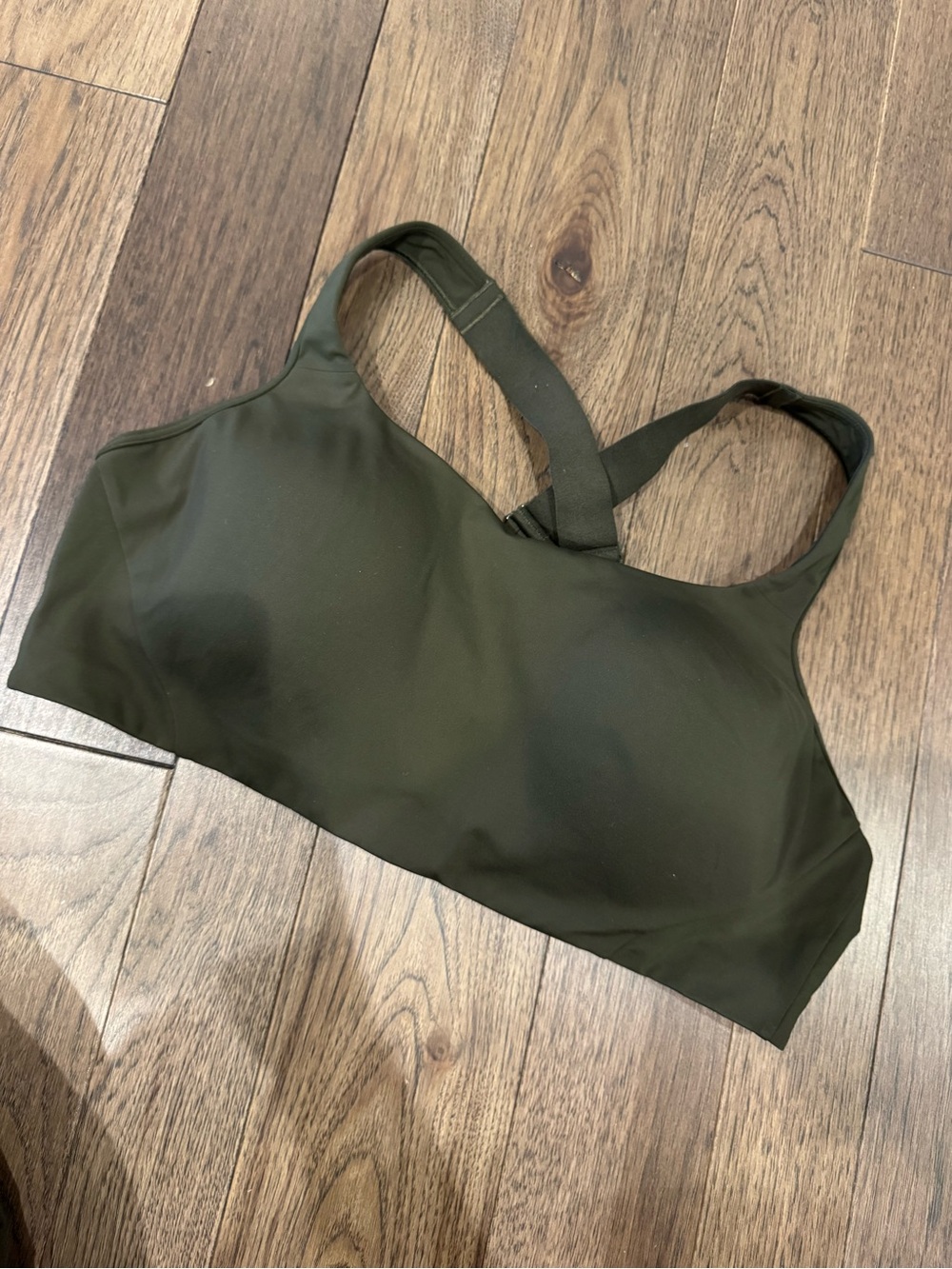 lululemon athletica Olive Green High Support Sports Bra - Picture 2 of 3